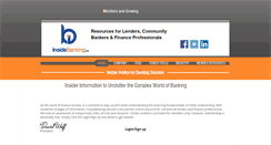 Desktop Screenshot of insidebanking.net